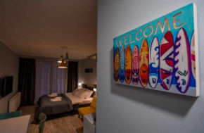 Cozy yellow apartment in Loft 1, RedCo Gudauri